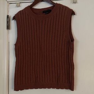Sanctuary Knit Sweater in Warm Brown